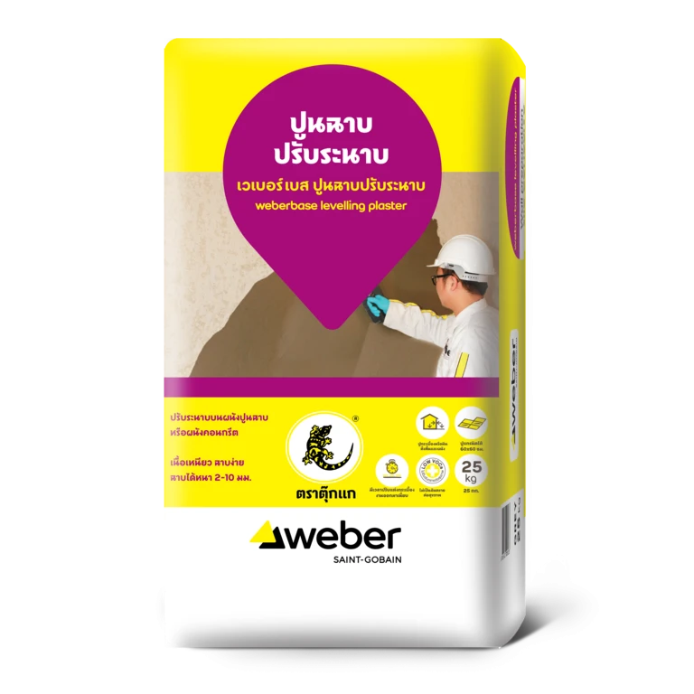 weberbase levelling plaster 25 kg